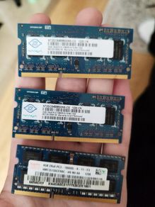 8gb Total Ddr3 Laptop Ram Sodimm (1x 4gb Hynix & 2x 2gb Nanya) Pc3-10600sFor sale are three working DDR3 RAM modules removed from a laptop upgrade. All are PC3-10600S (1333MHz) and in excellent physical condition.Included in this lot: 1x 4GB Hynix (Pa