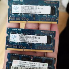 8gb Total Ddr3 Laptop Ram Sodimm (1x 4gb Hynix & 2x 2gb Nanya) Pc3-10600sFor sale are three working DDR3 RAM modules removed from a laptop upgrade. All are PC3-10600S (1333MHz) and in excellent physical condition.Included in this lot: 1x 4GB Hynix (Pa