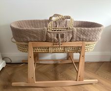Moses Basket - The Little Green Sheep