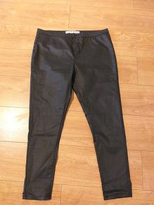 trousers from leather