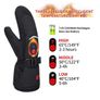 SAVIOR HEAT Medium Ski Mittens For Men Women, Size M Image 3