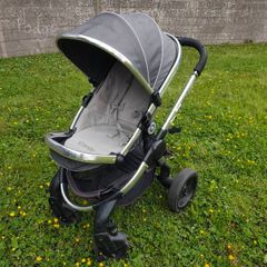 icandy pram in grey