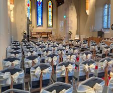 Wedding Chair Sashes.