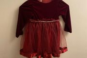 Juliet wine dress (age 3)