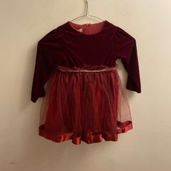 Juliet wine dress (age 3)