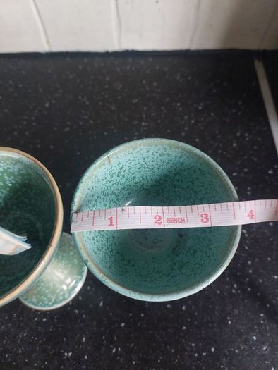 Louis mulcahy pottery goblets