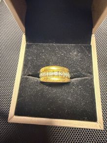 Diamond Eternity Band 18k Gold
