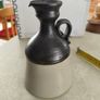 Vintage Water / Wine Jug, Signed "pluscom" And Dated "1983 Howth Pottery Hand Made In Ireland Image 2