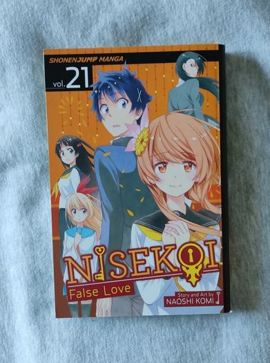 Nisekoi False Love vol.21 manga anime chitoge kirisaki onodera kosaki raku ichijou seishirou tsugumi