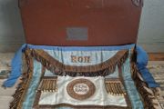 1920s RAOB Fraternal Apron &amp; Case