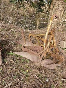 old farm machinery