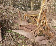 old farm machinery