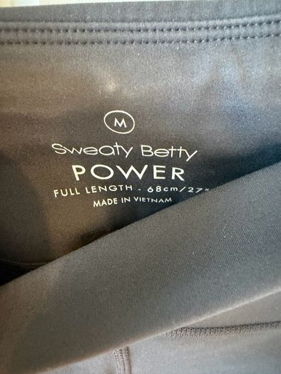 Sweaty Betty Power Gym Leggings  Size Medium & Full Length