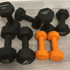 New weight dumbells