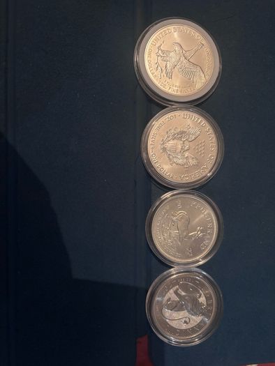 1oz silver Coins