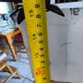 A Pair Of Palm Tree Candlesticks Vintage Monumental Palm Tree Candlesticks 42 cm. tall . Image 3