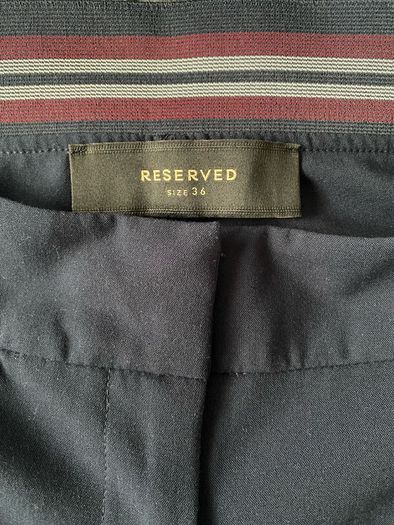 Reserved trousers