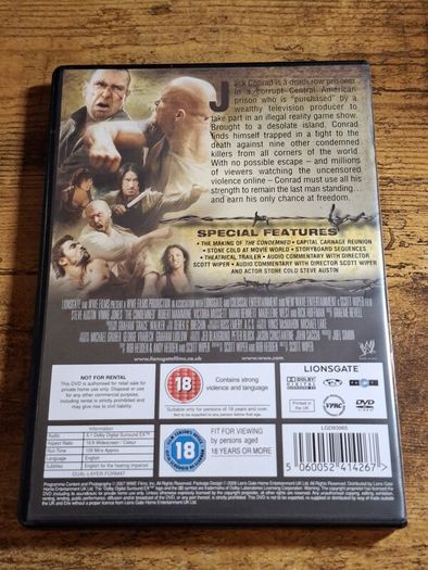 "The Condemned" (2007) DVD - free standard postage