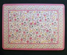 Pink Floral Placemats