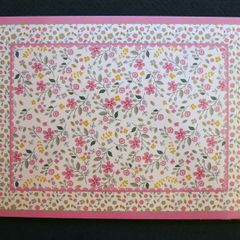Pink Floral Placemats