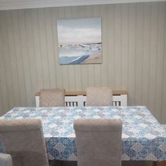 Dining table and chairs