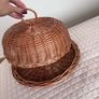 Round Basket With Lid Image 2