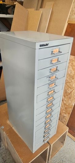 15 drawer metal drawers