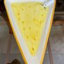 Mid Century Modern Italian Ceramic Cheese Plate from Bassano 1970s and matching Dimpled Parmesan Grater Image 4