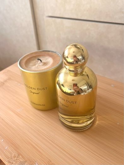 Sunnamusk London Golden Dust Original Eau de Parfum 100ml & Scented Candle Set