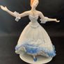 Vintage dancing lady porcelain figurine Image 2