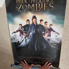 Pride and Prejudice and Zombies original cinema poster