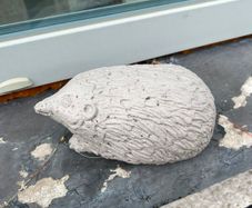 Cast Stone Hedgehog Garden Ornament