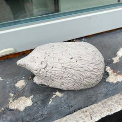 Cast Stone Hedgehog Garden Ornament