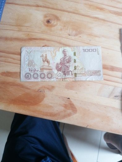 Thailand 1000 Baht Banknote