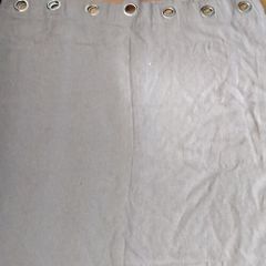 Curtains .. Grey Linen 90" x 90"