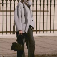 Mint Velvet Scarf Coat