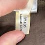 Aigle Mens Linen Trousers Brown W30 L32 Regular Fit Zip Fly Image 10