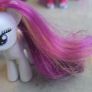 Rarity 3inch Brushable 2010 MLP G4 My Little Pony Image 4