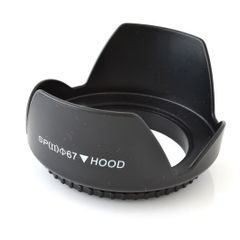 67mm screw fit lens hood