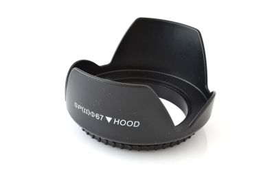 67mm screw fit lens hood