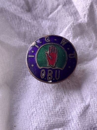 old Irish badge
