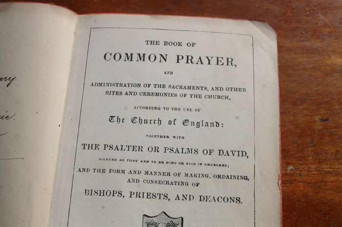 The Book of Common Prayer, Sacraments of Rites, Protestant Episcopal Church, NY Oxford Univ. Prayers, Psalms & Lessons