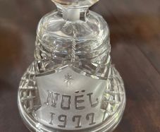Vintage Waterford Crystal NOEL 1977 bell