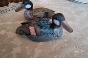 Hand Painted -Wooden Ducks.