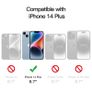 For iPhone 14 Plus Tempered Glass Screen Protector Saver Cover Case Friendly New - FHT33IPTG Image 6