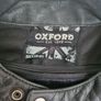 Oxford Route 73 motorcycle jacket black leather Size large EU 42 Image 7