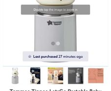 Tommee Tippee LetsGo Portable Baby Bottle Warmer