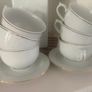 Elizabethan Fine China Westbury 6 cups and 6  saucers Image 4
