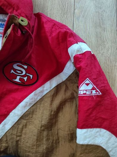 Vintage San Francisco 49er jacket jumper NFL authentic pro line Apex one mens L