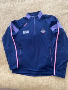 Cork GAA Rockway Brushed Half Zip Top Ladies NAVY